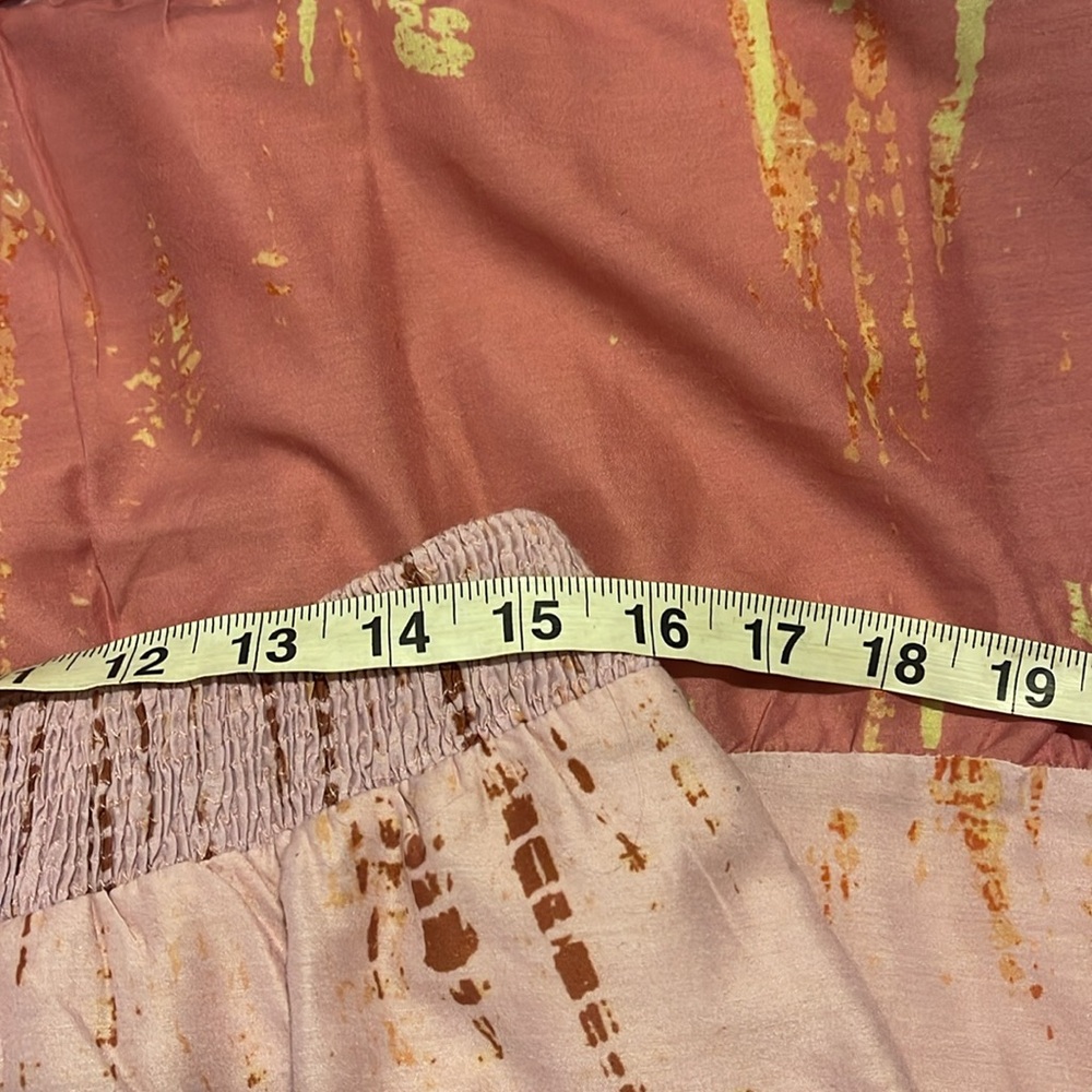 Anthropologie Tiered Tie-Dye Maxi Skirt Kavita Bhartia - Picture 7 of 7